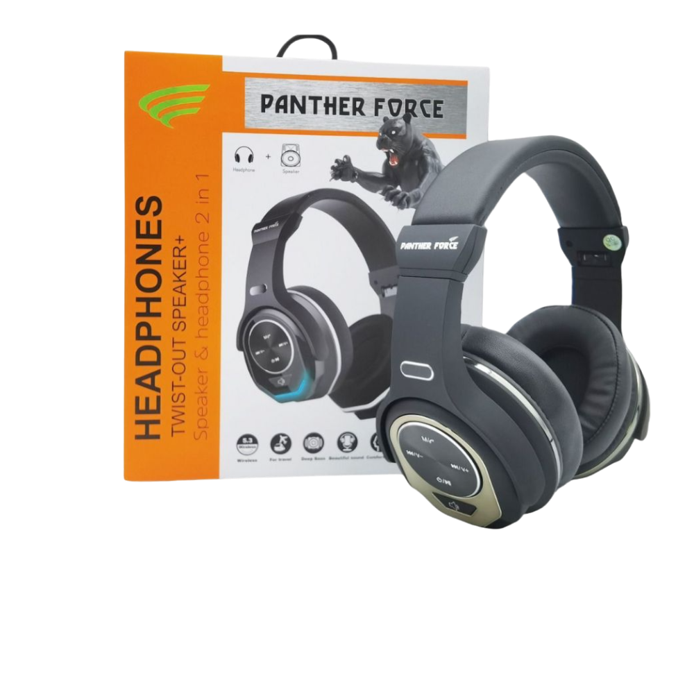 PANTHER FORCE ROUND 2 IN 1 HEADPHONES- PF219 PANTHER FORCE ROUND 2 IN 1 HEADPHONES- PF219